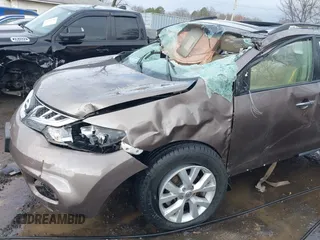 2014 Nissan Murano LE with VIN JN8AZ1MU4EW414243, listed as a IAAI auction lot 41106366 with 72,395 mi miles. Bid and sale history available at carsss.com. Image 6.
