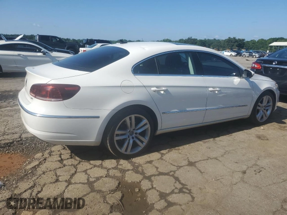 2013 Volkswagen CC Lux with VIN WVWRN7AN6DE568287, listed as a Copart auction lot 59983285 with 157,719 mi miles and Clean title. Bid and sale history available at DreamBid. Image 3.