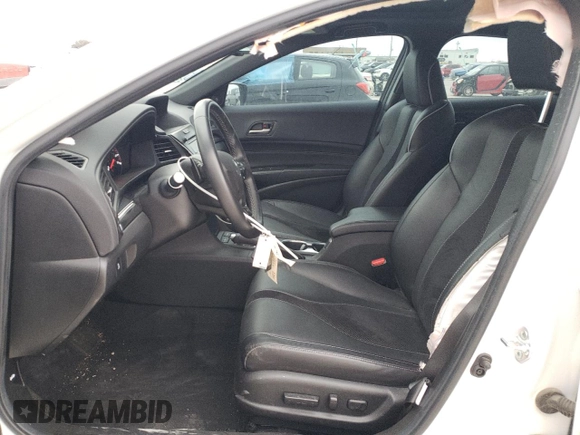 2022 Acura ILX Premium with VIN 19UDE2F86NA008120, listed as a Copart auction lot 40157743 with 7,488 mi miles and . Bid and sale history available at DreamBid. Image 7.