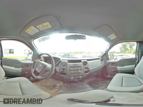 2013 Ford F-150 XL with VIN 1FTEX1CM0DKD75533, listed as a Copart auction lot 76499874 with 183,443 mi miles and Salvage Title. Bid and sale history available at carsss.com. Image 13.