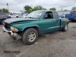 2004 Dodge Dakota SLT z VIN 1D7GL42K04S612274, wystawiony jako Copart lot #57443075 z przebiegiem 258 513 mil mil oraz Szkoda całkowita • Salvage title. Historia ofert i sprzedaży dostępna na DreamBid. Obrazek 1.