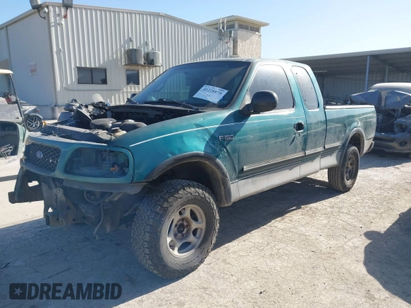 1997 Ford F-150 XL with VIN 1FTEX18L0VKC14651, listed as a IAAI auction lot 41228875 with 251,074 mi miles. Bid and sale history available at carsss.com. Image 18.