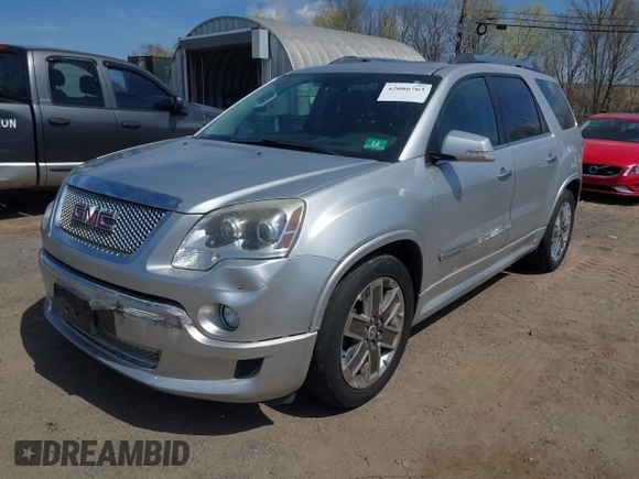 2012 GMC Acadia Denali with VIN 1GKKVTED5CJ369415, listed as a IAAI auction lot 42086763 with 153,468 mi miles. Bid and sale history available at carsss.com. Image 17.