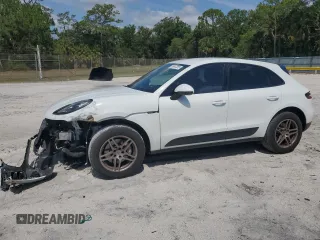 2018 Porsche Macan z VIN WP1AA2A5XJLB11659, wystawiony jako Copart lot #55947355 z przebiegiem 57 696 mil mil oraz Szkoda całkowita • Salvage title. Historia ofert i sprzedaży dostępna na DreamBid. Obrazek 1.