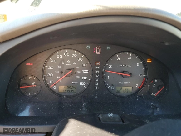 2001 Subaru Legacy Wagon Outback w/RB Equip with VIN 4S3BH665017671569, listed as a Copart auction lot 81487674 with 128,939 mi miles and Salvage Title. Bid and sale history available at carsss.com. Image 9.