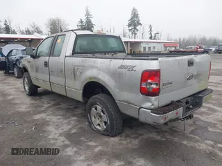2005 Ford F-150 STX with VIN 1FTRX14W55FB01059, listed as a IAAI auction lot 41278921 with 183,193 mi miles. Bid and sale history available at carsss.com. Image 3.