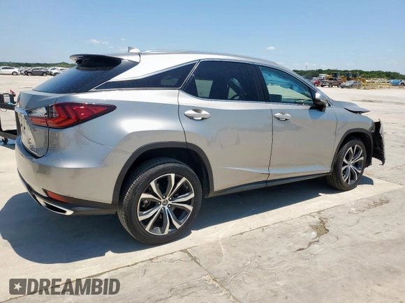 2021 Lexus RX 350 with VIN 2T2HZMAA4MC211118, listed as a Copart auction lot 58405465 with 44,956 mi miles and Salvage title. Bid and sale history available at DreamBid. Image 3.