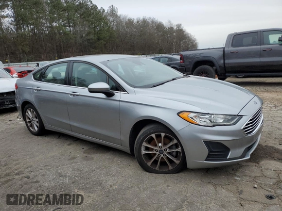 2020 Ford Fusion SE with VIN 3FA6P0H74LR129425, listed as a Copart auction lot 89383665 with 102,667 mi miles and Salvage Title. Bid and sale history available at carsss.com. Image 4.