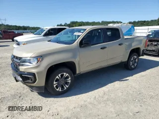2022 Chevrolet Colorado 2WD Z71 with VIN 1GCGSDEN7N1185041, listed as a Copart auction lot 54848245 with 107,888 mi miles and Salvage title. Bid and sale history available at DreamBid. Image 1.