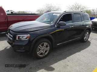 2021 Mercedes-Benz GLB 250 z VIN W1N4M4GB5MW113815, wystawiony jako Copart lot #51093555 z przebiegiem 22 443 mil mil oraz Szkoda całkowita • Salvage title. Historia ofert i sprzedaży dostępna na DreamBid. Obrazek 1.