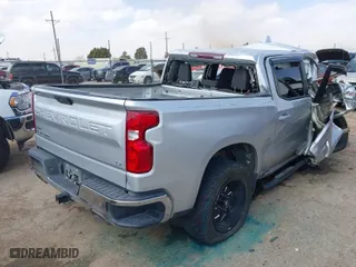 2020 Chevrolet Silverado 1500 LT with VIN 3GCUYDED1LG426910, listed as a IAAI auction lot 41827061 with 1 mi miles. Bid and sale history available at carsss.com. Image 4.