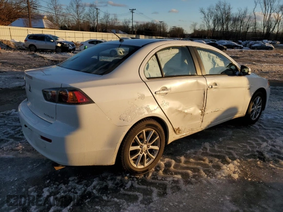 2016 Mitsubishi Lancer SE with VIN JA32V2FW5GU004533, listed as a Copart auction lot 45778615 with 82,511 mi miles and Salvage Title. Bid and sale history available at carsss.com. Image 3.