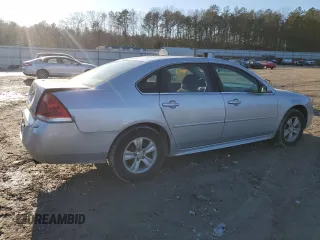 2013 Chevrolet Impala LS with VIN 2G1WF5E33D1262879, listed as a Copart auction lot 45775785 with 187,249 mi miles and Salvage Title. Bid and sale history available at DreamBid. Image 3.