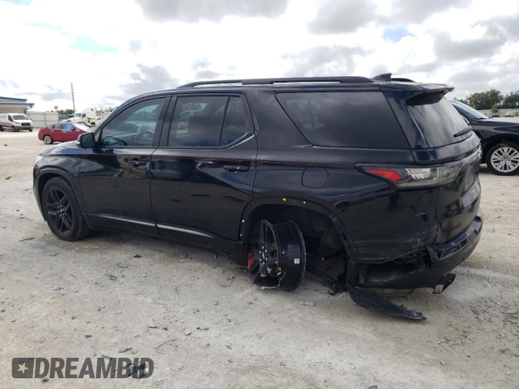 2018 Chevrolet Traverse Premier with VIN 1GNERKKW5JJ154182, listed as a Copart auction lot 70745164 with 132,546 mi miles and Salvage Title. Bid and sale history available at carsss.com. Image 2.