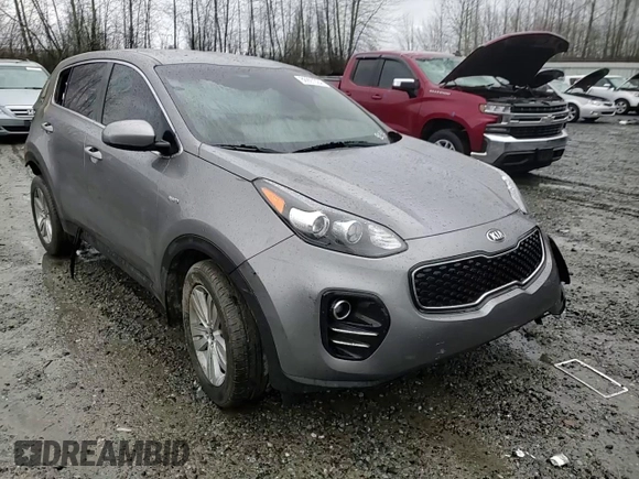 2017 Kia Sportage LX with VIN KNDPMCAC7H7289233, listed as a Copart auction lot 86997924 with Not Provided miles and Salvage Title. Bid and sale history available at DreamBid. Image 12.