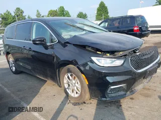 2024 Chrysler Pacifica Touring L with VIN 2C4RC1BG6RR151944, listed as a IAAI auction lot 42666366 with 36,399 mi miles and . Bid and sale history available at DreamBid. Image 1.