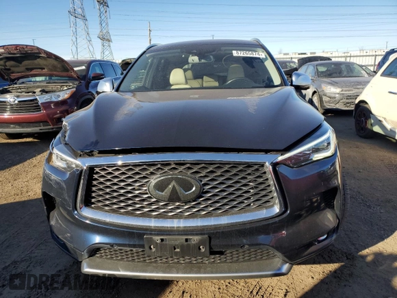 2021 Infiniti QX50 Essential z VIN 3PCAJ5CB7MF100390, wystawiony jako Copart lot #87265874 z przebiegiem 35 830 mil mil oraz Szkoda całkowita • Salvage title. Historia ofert i sprzedaży dostępna na DreamBid. Obrazek 5.