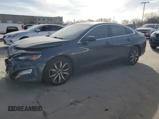 2020 Chevrolet Malibu RS with VIN 1G1ZG5ST7LF057314, listed as a Copart auction lot 49439135 with 112,531 mi miles and Salvage Title. Bid and sale history available at DreamBid. Image 1.
