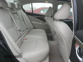 2018 Infiniti Q50 Luxe with VIN JN1EV7AR5JM442833, listed as a Copart auction lot 56628175 with 92,127 mi miles and Salvage title. Bid and sale history available at DreamBid. Image 10.