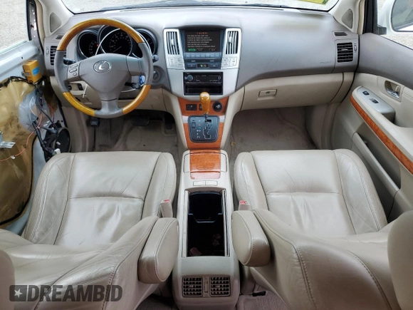 2004 Lexus RX 330 with VIN JTJHA31U040020545, listed as a Copart auction lot 75653044 with 145,716 mi miles and Salvage Title. Bid and sale history available at carsss.com. Image 8.