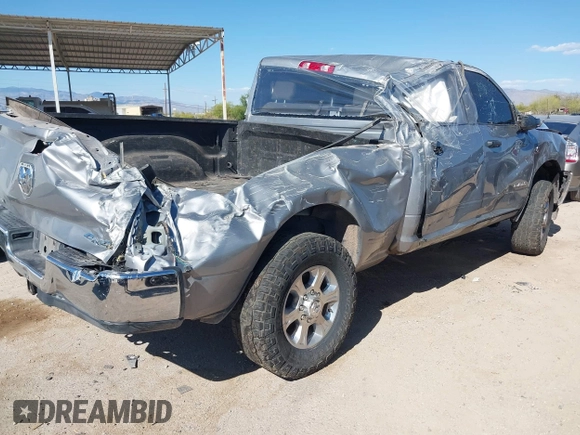 2023 Ram 2500 Big Horn with VIN 3C6UR5DL9PG568026, listed as a IAAI auction lot 42120600 with 53,890 mi miles and . Bid and sale history available at DreamBid. Image 4.