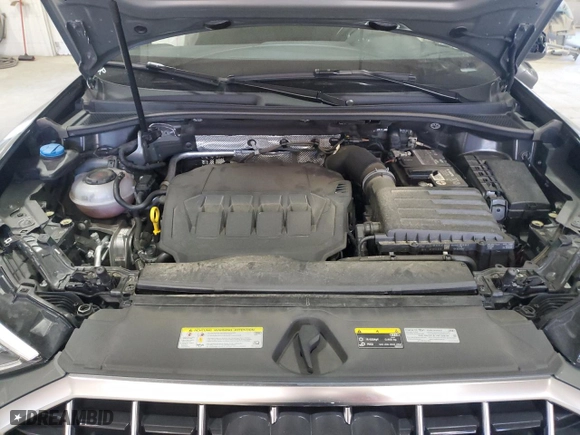 2020 Audi Q3 S line Premium Plus with VIN WA1EECF34L1113405, listed as a Copart auction lot 47685765 with 0 mi miles and Salvage Title. Bid and sale history available at carsss.com. Image 12.