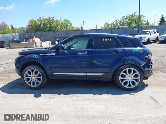 2015 Land Rover Range Rover Evoque Prestige with VIN SALVV2BG9FH992381, listed as a IAAI auction lot 42193926 with 94,135 mi miles and . Bid and sale history available at DreamBid. Image 14.