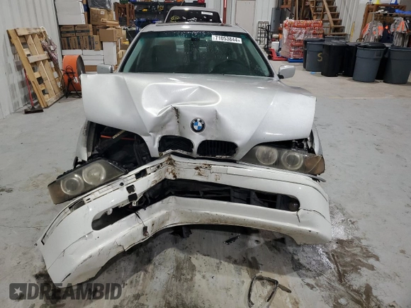 2003 BMW 5 Series 540iA with VIN WBADN63463GN88676, listed as a Copart auction lot 71053844 with 150,014 mi miles and Clean Title. Bid and sale history available at carsss.com. Image 5.