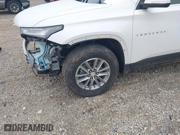 2023 Chevrolet Traverse LT Cloth with VIN 1GNERGKW0PJ175592, listed as a IAAI auction lot 42531153 with 15,045 mi miles and . Bid and sale history available at DreamBid. Image 18.