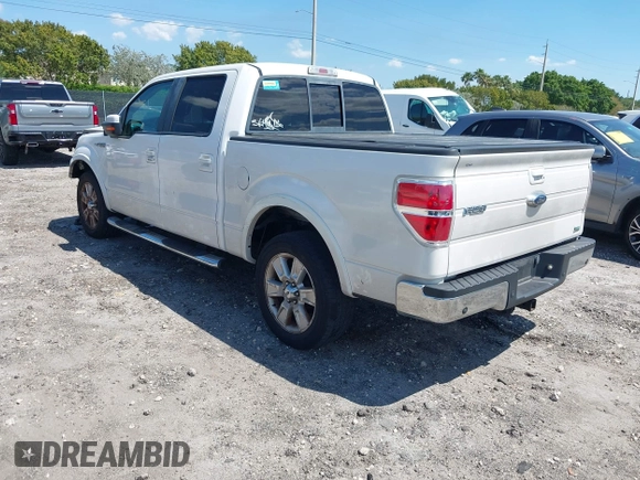 2010 Ford F-150 XL with VIN 1FTFW1CV7AFA81454, listed as a IAAI auction lot 42050127 with 164,187 mi miles. Bid and sale history available at carsss.com. Image 3.