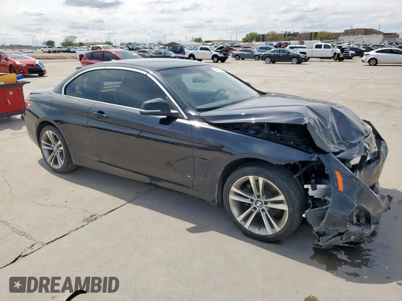 2018 BMW 4 Series 430i xDrive with VIN WBA4Z3C51JEC57401, listed as a Copart auction lot 50657915 with 26,314 mi miles and Salvage Title. Bid and sale history available at DreamBid. Image 4.