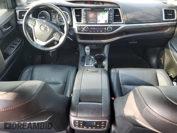 2019 Toyota Highlander Hybrid Limited with VIN 5TDDGRFH2KS071859, listed as a Copart auction lot 63679845 with 56,709 mi miles and Salvage title. Bid and sale history available at DreamBid. Image 8.