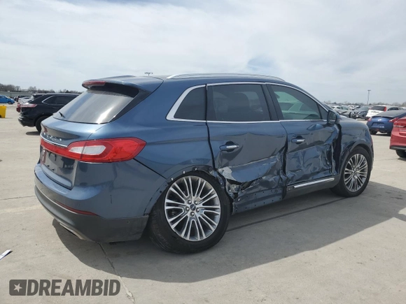 2018 Lincoln MKX Reserve with VIN 2LMPJ6LR0JBL20721, listed as a Copart auction lot 49153305 with 101,289 mi miles and Salvage Title. Bid and sale history available at DreamBid. Image 3.