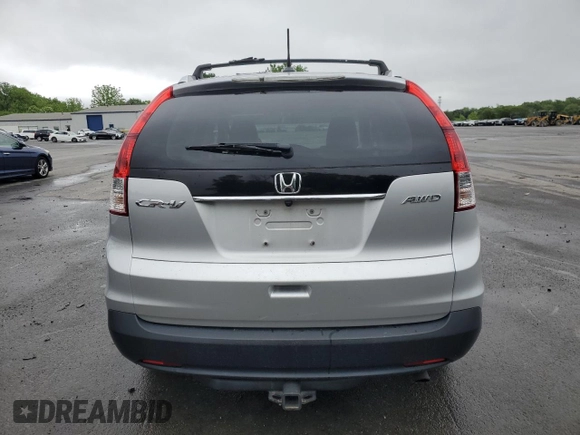2013 Honda CR-V EX-L z VIN 5J6RM4H78DL000086, wystawiony jako Copart lot #58024115 z przebiegiem 117 129 mil mil oraz Szkody całkowita. Historia ofert i sprzedaży dostępna na DreamBid. Obrazek 6.