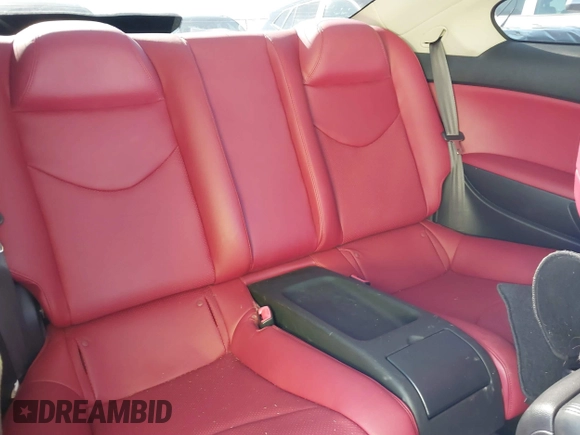 2014 Infiniti Q60 Coupe Journey with VIN JN1CV6EK9EM111709, listed as a IAAI auction lot 41207393 with 33,094 mi miles. Bid and sale history available at carsss.com. Image 8.