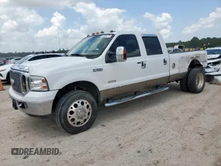 2006 Ford F-350 XL with VIN 1FTWW33P96EC78734, listed as a Copart auction lot 62058775 with 332,720 mi miles and Salvage title. Bid and sale history available at DreamBid. Image 1.
