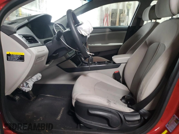 2017 Hyundai Sonata 2.4L with VIN 5NPE24AF9HH530282, listed as a Copart auction lot 51539005 with 109,626 mi miles and Salvage Title. Bid and sale history available at DreamBid. Image 7.