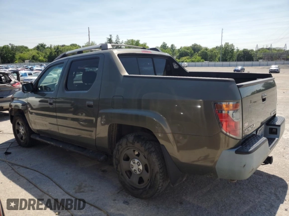 2007 Honda Ridgeline RTL with VIN 2HJYK16557H504342, listed as a Copart auction lot 59057645 with 208,705 mi miles and Salvage title. Bid and sale history available at DreamBid. Image 2.