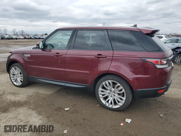 2016 Land Rover Range Rover Sport HSE with VIN SALWR2KF3GA634462, listed as a Copart auction lot 52720335 with 149,289 mi miles and Clean title. Bid and sale history available at DreamBid. Image 2.