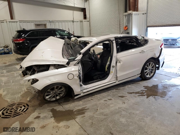 2019 Ford Fusion Energi Titanium with VIN 3FA6P0SU0KR144226, listed as a Copart auction lot 45412505 with 0 mi miles and Non Repairable. Bid and sale history available at carsss.com. Image 1.