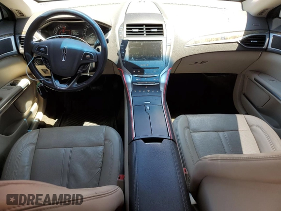 2016 Lincoln MKZ with VIN 3LN6L2GK9GR621263, listed as a Copart auction lot 61507285 with 119,395 mi miles and Salvage title. Bid and sale history available at DreamBid. Image 8.