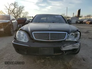 2000 Mercedes-Benz S 320/430/500 z VIN WDBNG70JXYA057684, wystawiony jako Copart lot #85606154 z przebiegiem Nie podano mil oraz Szkoda całkowita • Salvage title. Historia ofert i sprzedaży dostępna na DreamBid. Obrazek 5.