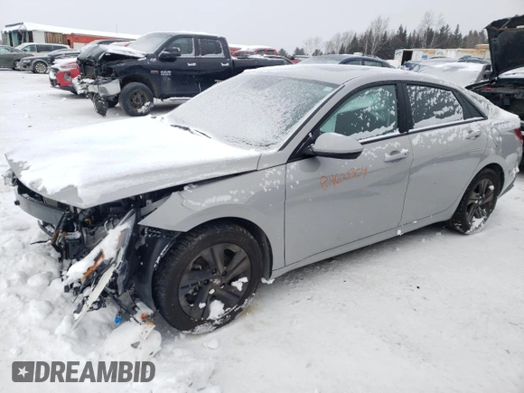 2023 Hyundai Elantra SEL with VIN KMHLM4AG0PU624285, listed as a Copart auction lot 84621304 with 38,113 mi miles and Salvage Title. Bid and sale history available at DreamBid. Image 1.