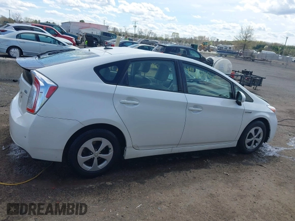 2013 Toyota Prius One with VIN JTDKN3DU6D5589962, listed as a IAAI auction lot 41929274 with 156,484 mi miles. Bid and sale history available at carsss.com. Image 14.