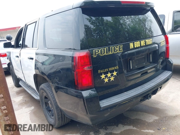 2017 Chevrolet Tahoe Commercial with VIN 1GNLCDEC2HR187691, listed as a IAAI auction lot 42280973 with 87,772 mi miles and . Bid and sale history available at DreamBid. Image 3.