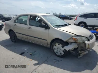 2006 Toyota Corolla CE with VIN 1NXBR32E06Z746664, listed as a Copart auction lot 53706325 with Not Provided miles and Salvage Title. Bid and sale history available at DreamBid. Image 4.