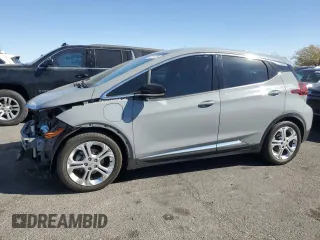 2021 Chevrolet Bolt EV LT with VIN 1G1FY6S08M4112748, listed as a Copart auction lot 45420445 with 40,667 mi miles and Salvage Title. Bid and sale history available at carsss.com. Image 1.