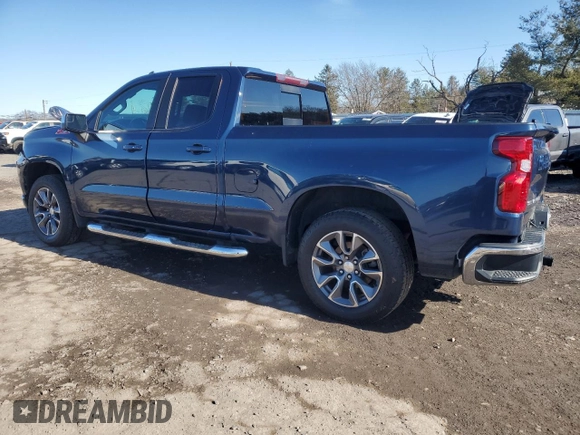 2021 Chevrolet Silverado 1500 LT with VIN 1GCRYDED4MZ125054, listed as a Copart auction lot 44654885 with 133,370 mi miles and Salvage Title. Bid and sale history available at DreamBid. Image 2.
