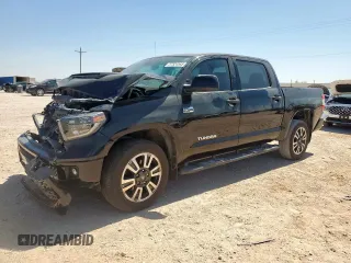 2021 Toyota Tundra SR5 with VIN 5TFDY5F13MX973717, listed as a Copart auction lot 57524545 with 120,978 mi miles and Salvage title. Bid and sale history available at DreamBid. Image 1.