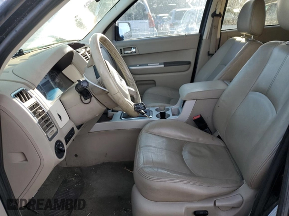 2008 Mercury Mariner with VIN 4M2CU39H48KJ06277, listed as a Copart auction lot 86134924 with 170,917 mi miles and Salvage title. Bid and sale history available at DreamBid. Image 7.